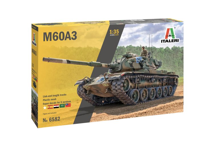 1:35 Italeri 6582 M60A3 Tank US - Ita6582 1 - ITA6582