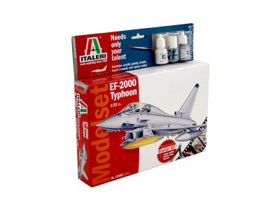 1:72 Italeri 72001 EF-2000 Typhoon - Complete Set - Starter Kit - Ita72001 - ITA72001