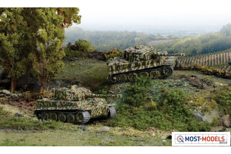 1:72 Italeri 7505 Pz. Kpfw. VI Tiger I Ausf. E – Fast Assemble - (2pc!) - Ita7505 - ITA7505