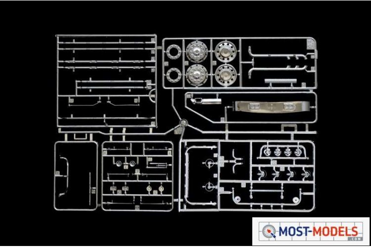 1:24 Italeri 3952 Scania R730 V8 Streamline - Show Truck - Italeri 3952 scania r730 chrome parts - ITA3952