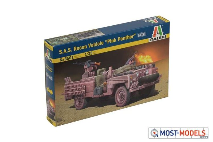 1:35 Italeri 6501 S.A.S. Recon Vehicle - Pink Panther - Italeri 6501 1 - ITA6501