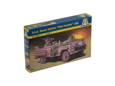 1:35 Italeri 6501 S.A.S. Recon Vehicle - Pink Panther - Italeri 6501 - ITA6501