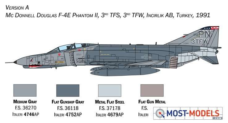 1:72 Italeri 1448 F-4E/F Phantom II - Italeri1448 1 - ITA1448