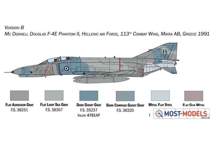 1:72 Italeri 1448 F-4E/F Phantom II - Italeri1448 2 - ITA1448