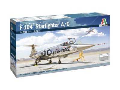 1:32 Italeri 2515 F-104 Starfighter A/C - Italeri2515front - ITA2515