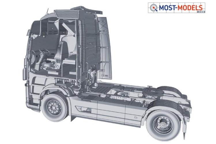 1:24 Italeri 3940 Volvo FH4 (FH16) Globetrotter XL - Italeri3940 2 - ITA3940