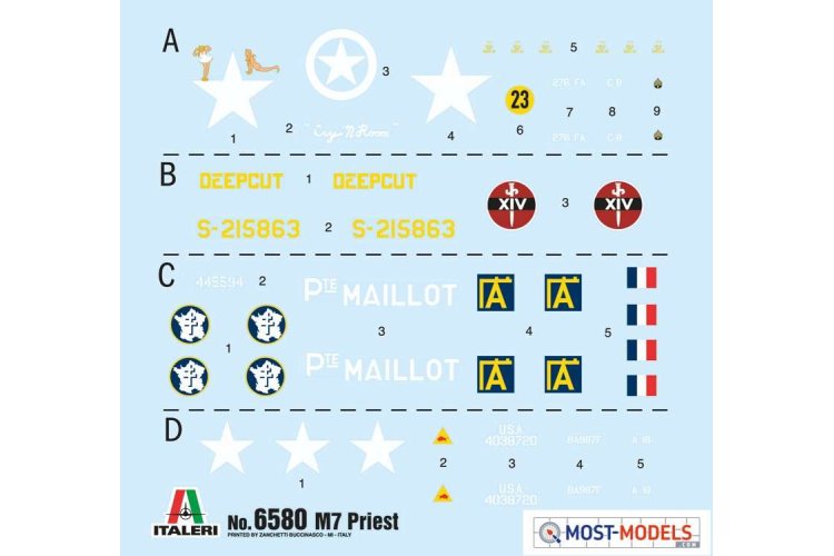 1:35 Italeri 6580 M7 Priest Tank - Italeri6580 2 - ITA6580