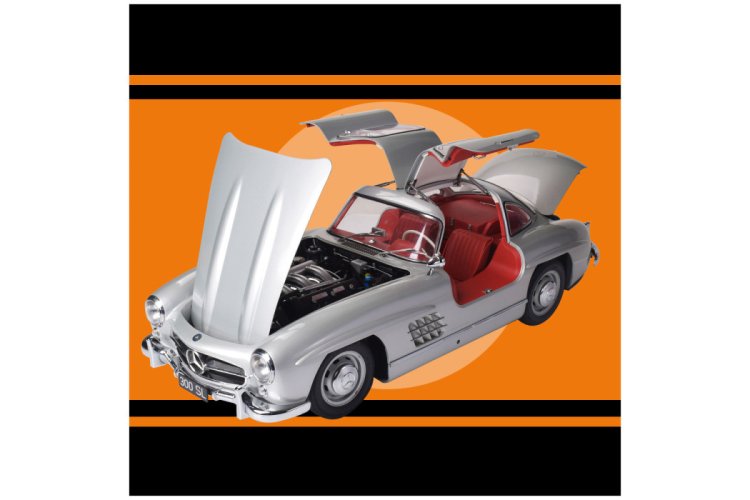 1:8 IXO Collections 006 Mercedes-Benz 300 SL Coupe - Ixo006 3full kit mercedes benz 300 sl - IXO006