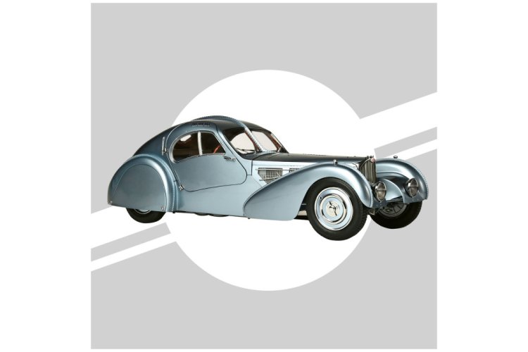 1:8 IXO Collections 012 Bugatti Atlantic 57SC Rothschild Auto - Ixo012 3 - IXO012