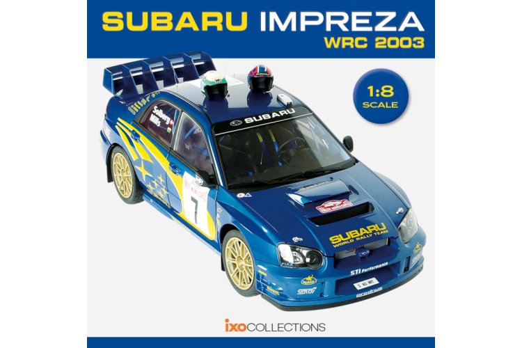 1:8 IXO Collections 013 Subaru Impreza WRC 2003 Rallye Car - Ixo013 subaru impreza 1 - IXO013