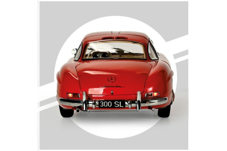 1:8 IXO Collections 015 Mercedes-Benz 300 SL Coupe - Rood - Klassieke Sport Auto - Ixo015 3 - IXO015