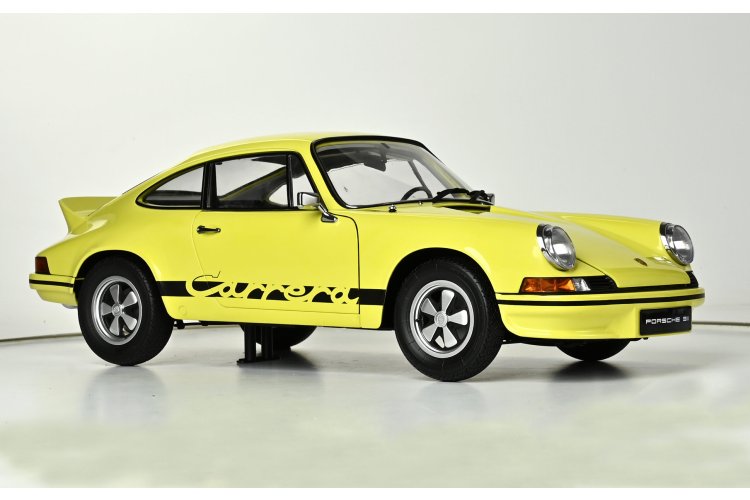 1:8 IXO Collections 017 Porsche 911 Carrera RS 2.7 - Yellow - Sports Car - Ixo017 2 - IXO017