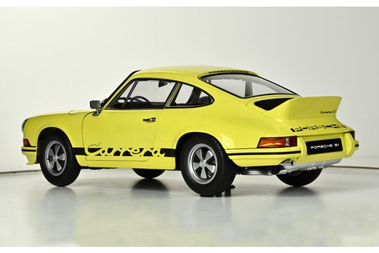 1:8 IXO Collections 017 Porsche 911 Carrera RS 2.7 - Yellow - Sports Car - Ixo017 7 - IXO017