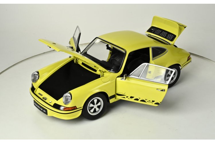 1:8 IXO Collections 017 Porsche 911 Carrera RS 2.7 - Yellow - Sports Car - Ixo017 9 - IXO017