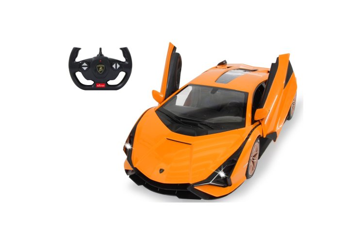 1:14 Jamara 403127 RC Auto Lamborghini Sian FKP 37 - Oranje - 2,4GHz - Jam403127 1 - JAM403127