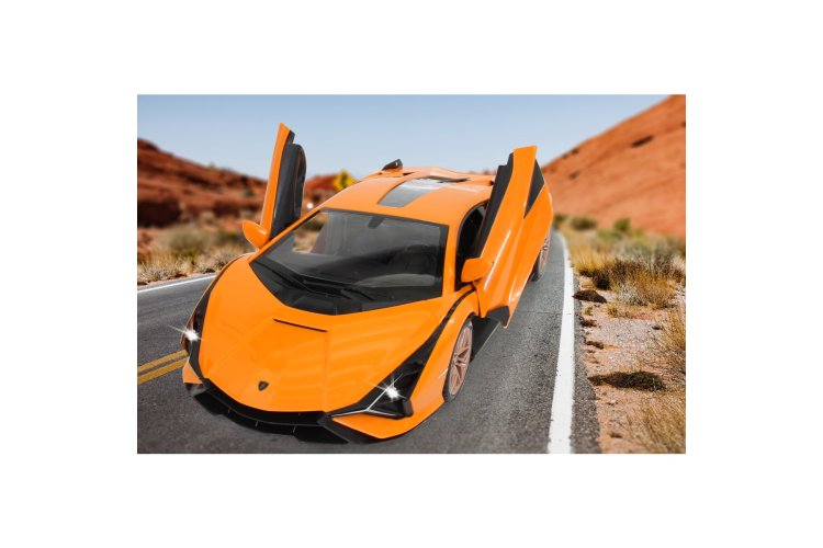 1:14 Jamara 403127 RC Auto Lamborghini Sian FKP 37 - Oranje - 2,4GHz - Jam403127 10 - JAM403127