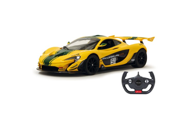 1:14 Jamara 405092 RC Auto McLaren P1 GTR - Geel - 2,4GHz - Jam405092 mclaren p1 gtr 1 14 yellow 24ghz3 - JAM405092