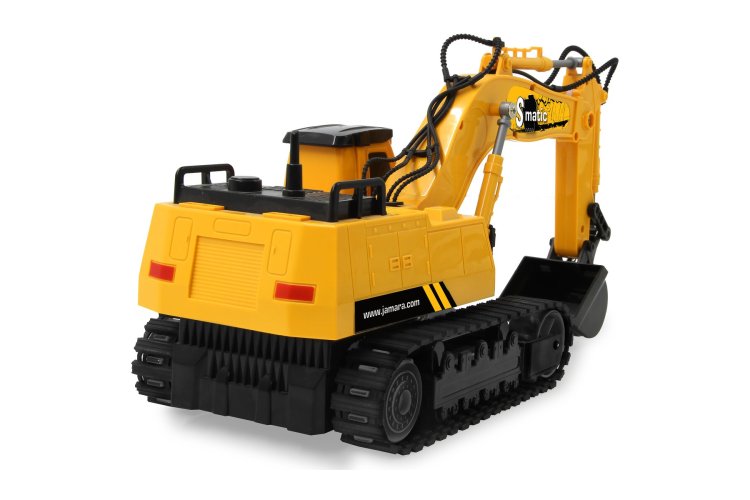 Jamara 406310 RC Graafmachine S-Matic - Geel - 2,4GHz - Jam406310 excavator s matic 24ghz9 - JAM406310