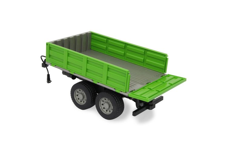 1:16 Jamara 412412 RC Kieptrailer Groen voor RC Tractor - Jam412412 2 - JAM412412