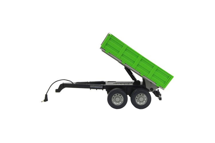 1:16 Jamara 412412 RC Kieptrailer Groen voor RC Tractor - Jam412412 8 - JAM412412