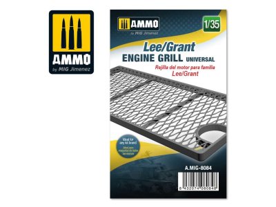 1:35 AMMO MIG 8084 Lee/Grant Engine Grille - Universal - Leegrant engine grille universal scale 135 - MIG8084