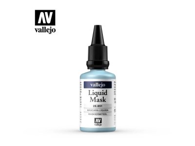 Vallejo 28851 Liquid Mask Fluid (32 ml) - Liquid mask vallejo 28851 32ml - VAL28851-XS