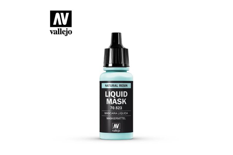 Vallejo 70523 Liquid Mask  - Liquid mask vallejo 70523 17ml 1 - VAL70523-XS