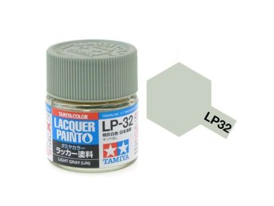 Tamiya LP-32 Light Grey IJN - Matt - Lacquer Paint - 10ml - Lp 32 - TAM82132-XS