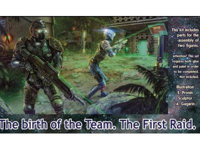1:24 Master Box 24084 Srange Companys adventures - Episode II - The birth of the Team - The First Raid - Masmb24084 - MASMB24084
