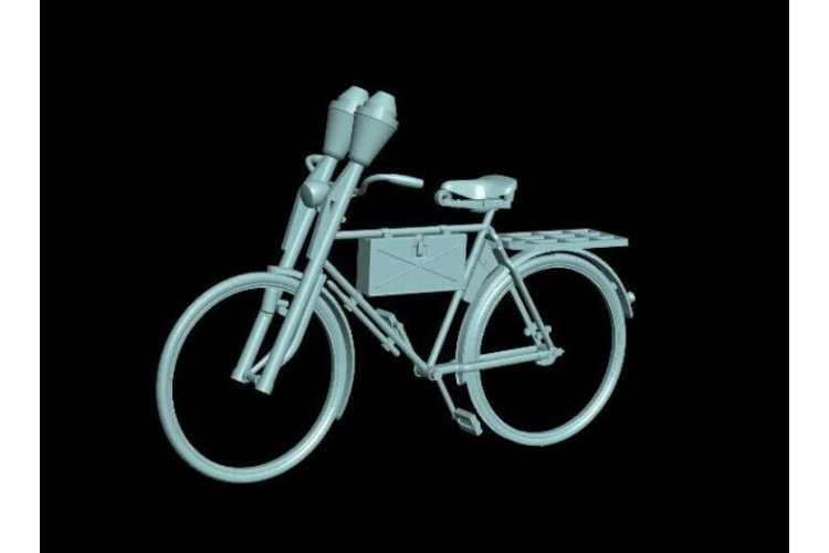 1:35 Master Box 35165 Duitse Militaire Fiets - WO II-tijdperk - Masmb35165 8 - MASMB35165