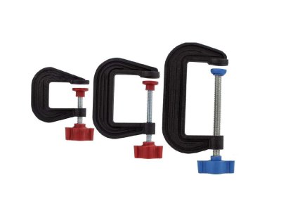 ModelCraft PCL3003 G Clamp Set - 25, 50 &75 mm - Mcrpcl3003 g clamp - MCRPCL3003