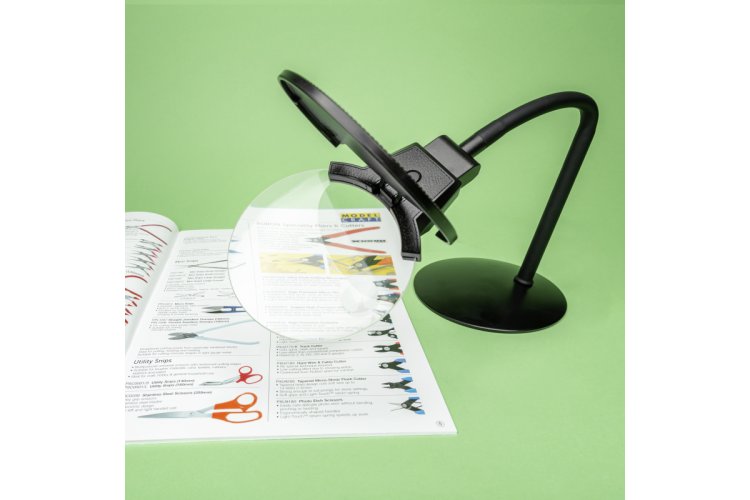 ModelCraft POP1900 Flexible Neck LED Magnifier Lamp - Mcrpop1900 3 - MCRPOP1900