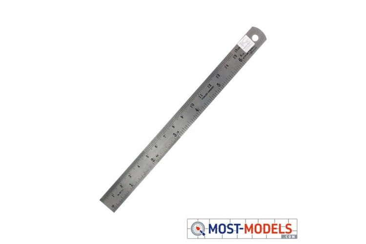 ModelCraft PRU1006 Modelcraft Steel Rule Flex 150mm (Liniaal) - Mcrpru1006 1 - MCRPRU1006-XS