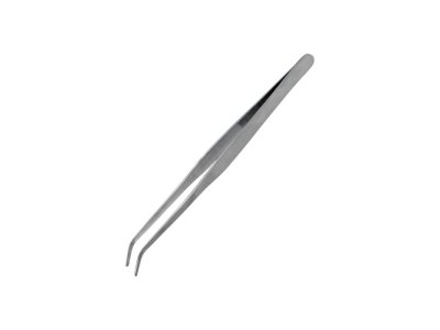 ModelCraft PTW5351 Strong Curved Stainless Steel Tweezers (175mm) - Mcrptw5351 - MCRPTW5351-XS