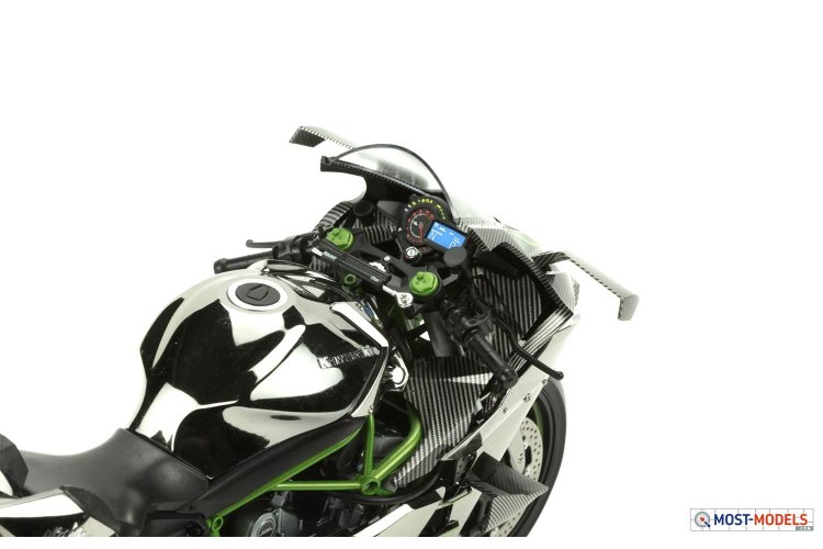 1:9 MENG MT001S Kawasaki NINJA H2 ™ R (Pre-Colored Edition) - Men001s 2 - MENMT001S