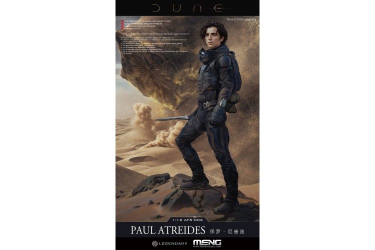 1:12 MENG AFS002 Dune - Paul Atreides Figuur - Menafs002 1 - MENAFS002