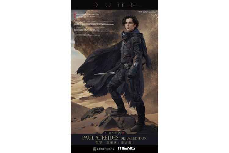 1:12 MENG AFS002S Dune - Paul Atreides Figuur - Deluxe Editie met Display Standaard - Menafs002s 1 - MENAFS002S