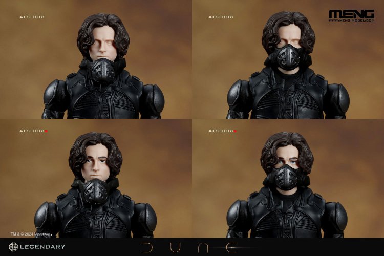 1:12 MENG AFS002S Dune - Paul Atreides Figuur - Deluxe Editie met Display Standaard - Menafs002s 6 - MENAFS002S