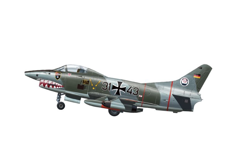 1:72 MENG DS004 Fiat G.91R - Light Fighter Bomber - Mends004 4 - MENDS004