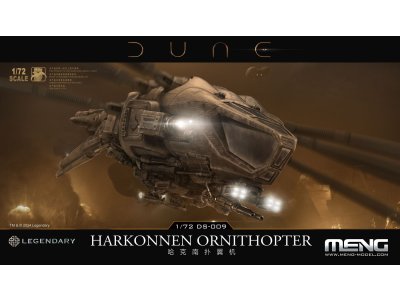 1:72 MENG DS009 Dune - Harkonnen Ornithopter - Mends009 1 - MENDS009