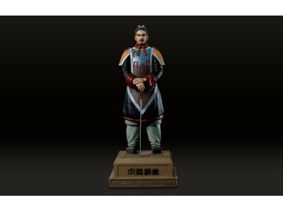 1:6 MENG DX003 The Great Qin Warrior - Painted Figure with Base - Mendx003 - MENDX003