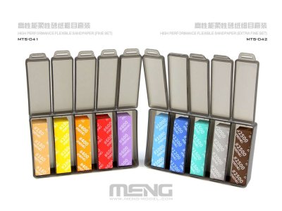 MENG MTS042 HighPerformance Flexible Sandpaper(ExtraFineSet) - Meng mts 041 042 2 - MENMTS042