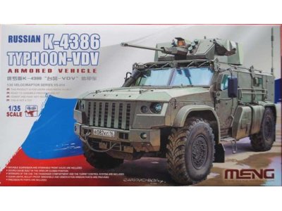 1:35 MENG VS014 Russian K-4386 Typhoon-VDV - Armored Vehicle - Mengvs014 russian k 4386 typhoon vdv armored vehicle meng vs 014 doos - MENVS014