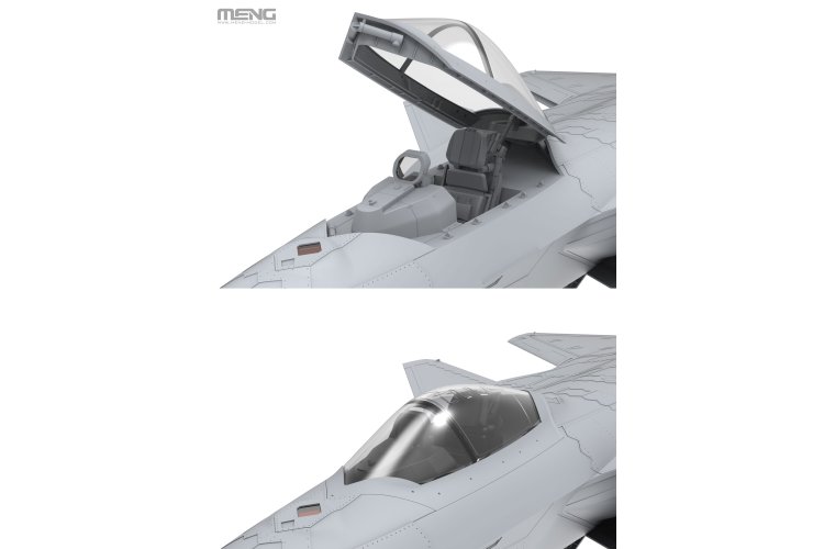 1:48 MENG LS002 Chinese J-20 Stealth Fighter Plane - Menls002 6 - MENLS002