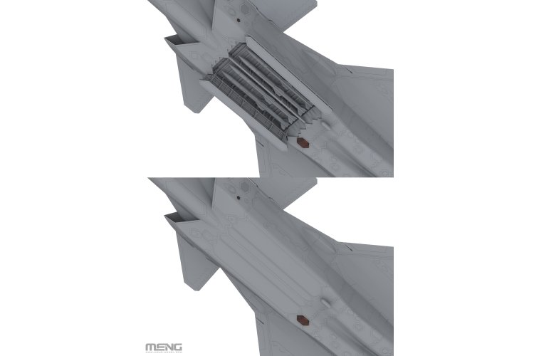 1:48 MENG LS002 Chinese J-20 Stealth Fighter Plane - Menls002 96 - MENLS002