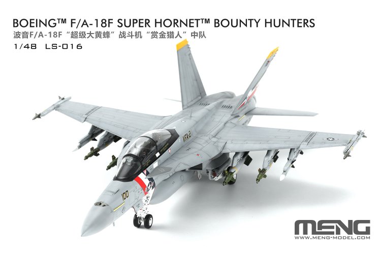 1:48 MENG LS016 Boeing F/A-18F Super Hornet Bounty Hunters - Menls016 6 - MENLS016