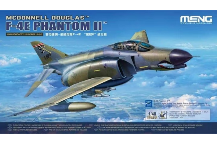 1:48 MENG LS017 McDonnell Douglas F-4E Phantom II - Menls017 1 - MENLS017