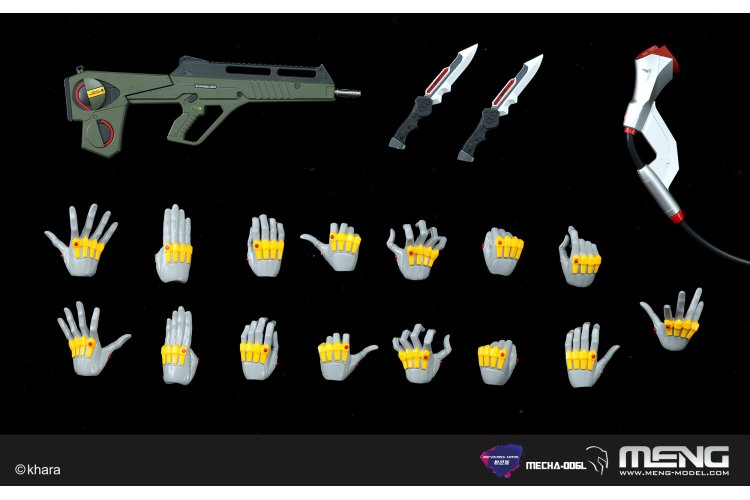 MENG MECHA 006L Multipurpose Humanoid Decisive Weapon Artificial Human Evangelion Proto Type-00 - Pre Colored - Menmecha006l 7 - MENMECHA006L