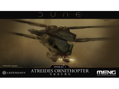 MENG MMS011 Dune - Atreides Ornithopter - Menmms011 1 - MENMMS011