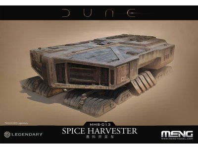 MENG MMS013 Dune - Spice Harvester - 100x65x27mm - Menmms013 1 - MENMMS013